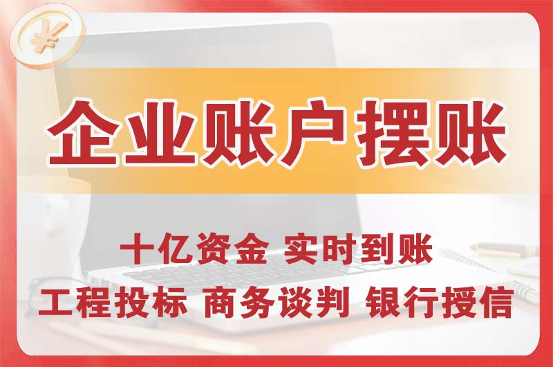 儋州企业账户摆账